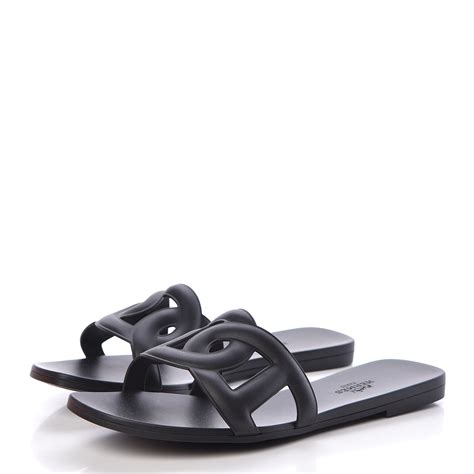 hermes aloha black|hermes sandals sale.